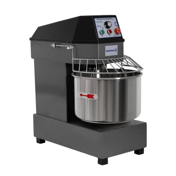 Тестомес спиральный HS-30A Foodatlas Eco 220В (графитовый)